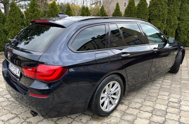 BMW Seria 5 cena 69999 przebieg: 199000, rok produkcji 2012 z Barczewo małe 596